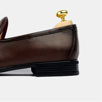 Volzak 5053 Mocassin en cuir Marron