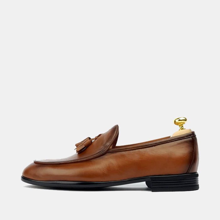 Volzak 5053 Camel Leather Moccasin