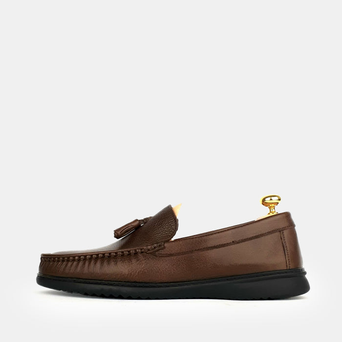 Volzak 106 Mocassin en cuir Marron
