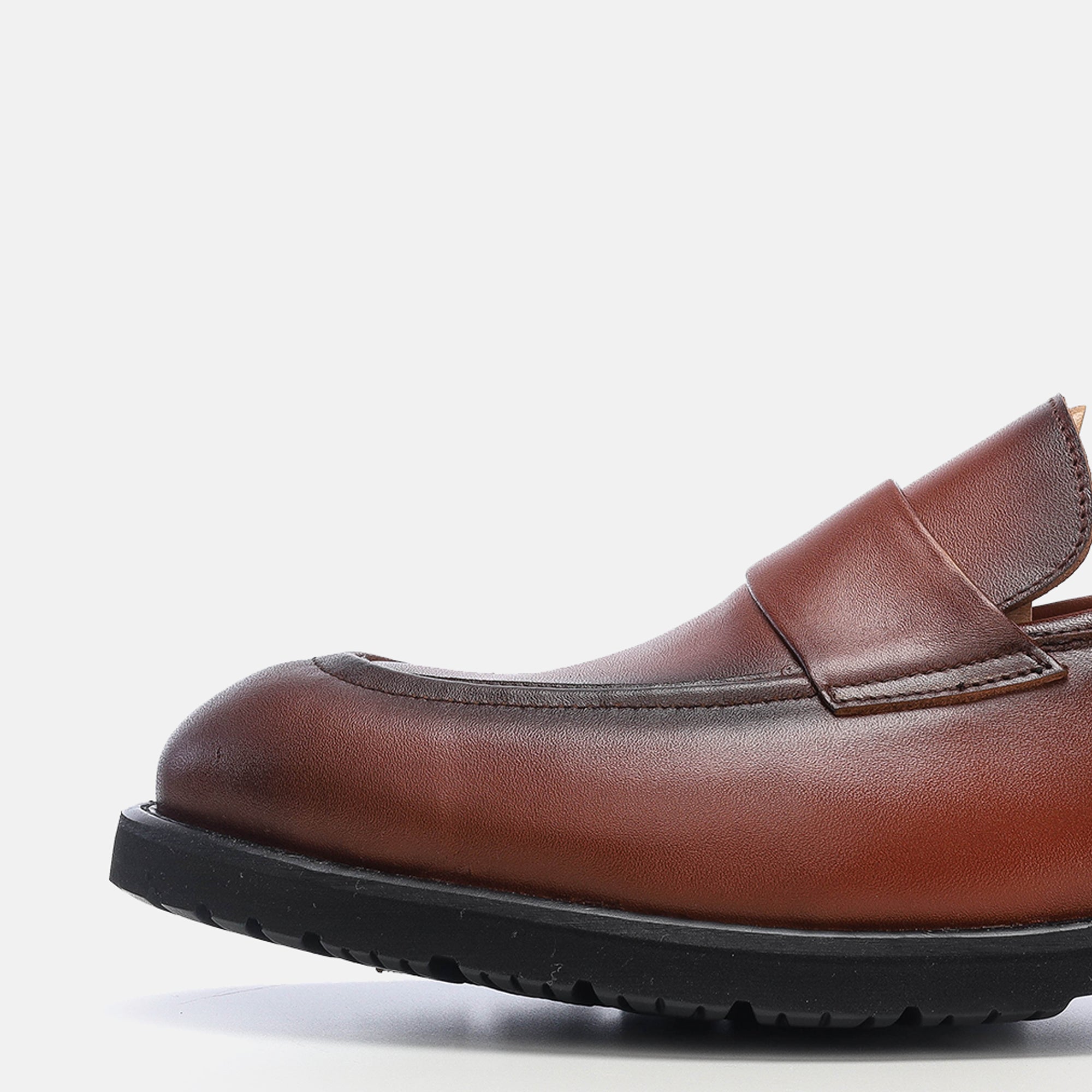 Volzak 5162 chaussure cuir camel