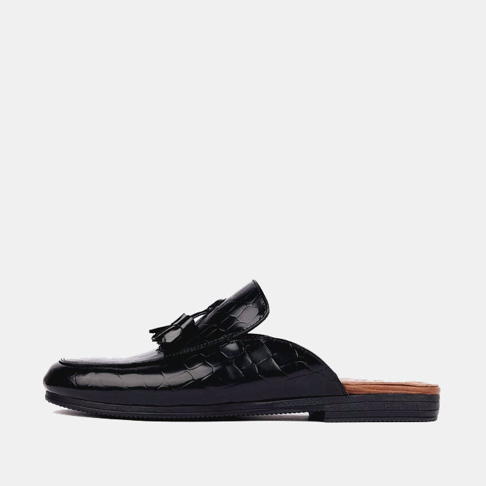 '5035 Mule en cuir Noir