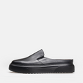Volzak 5348 Mule en cuir Noir
