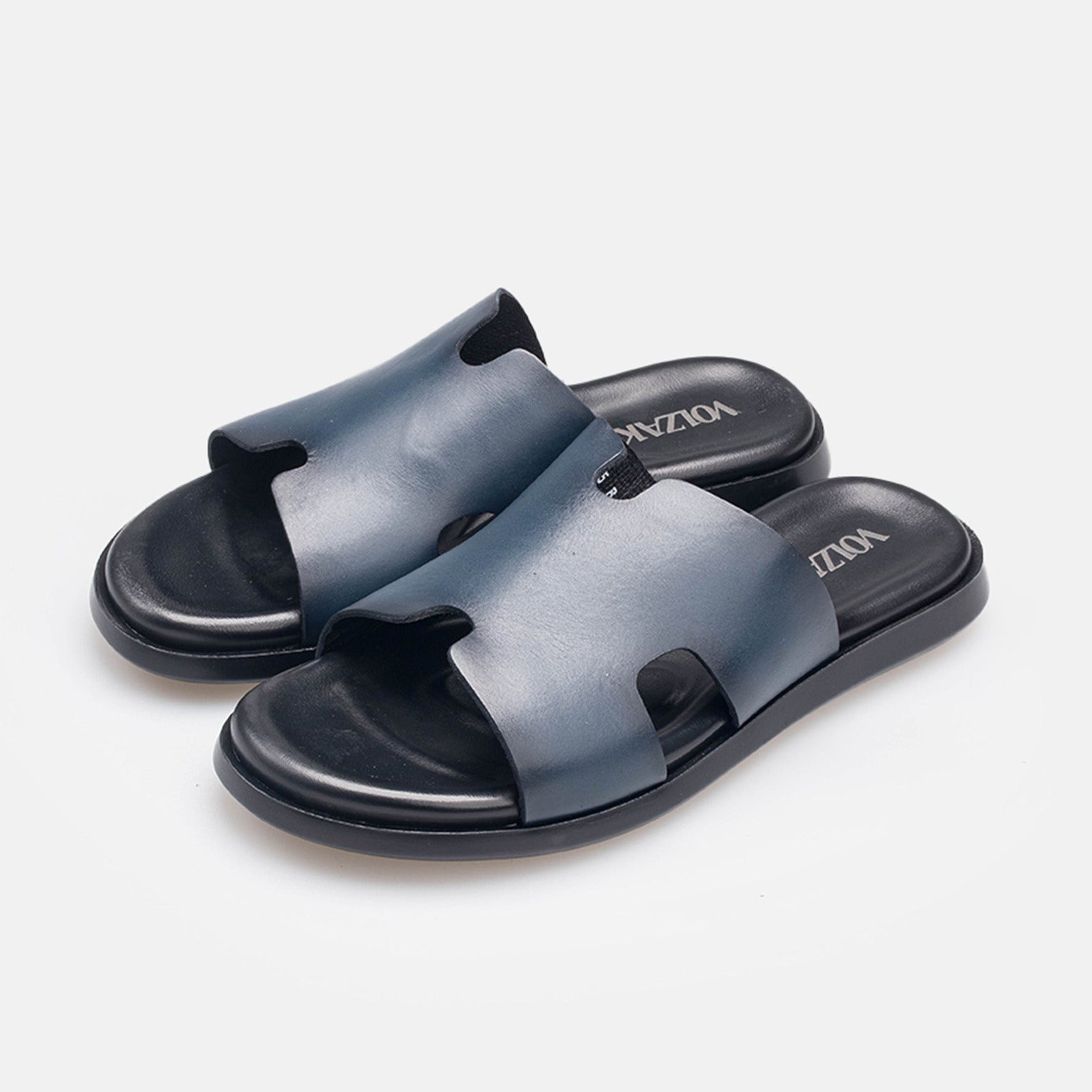 Volzak 5405 Sandale en cuir Bleu