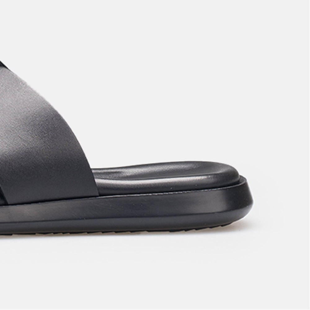Volzak 5405 Sandale en cuir Noir