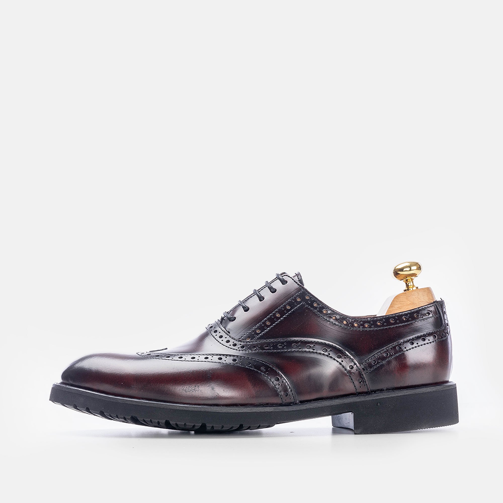 Volzak 5166 chaussure en cuir demasquable bordeaux