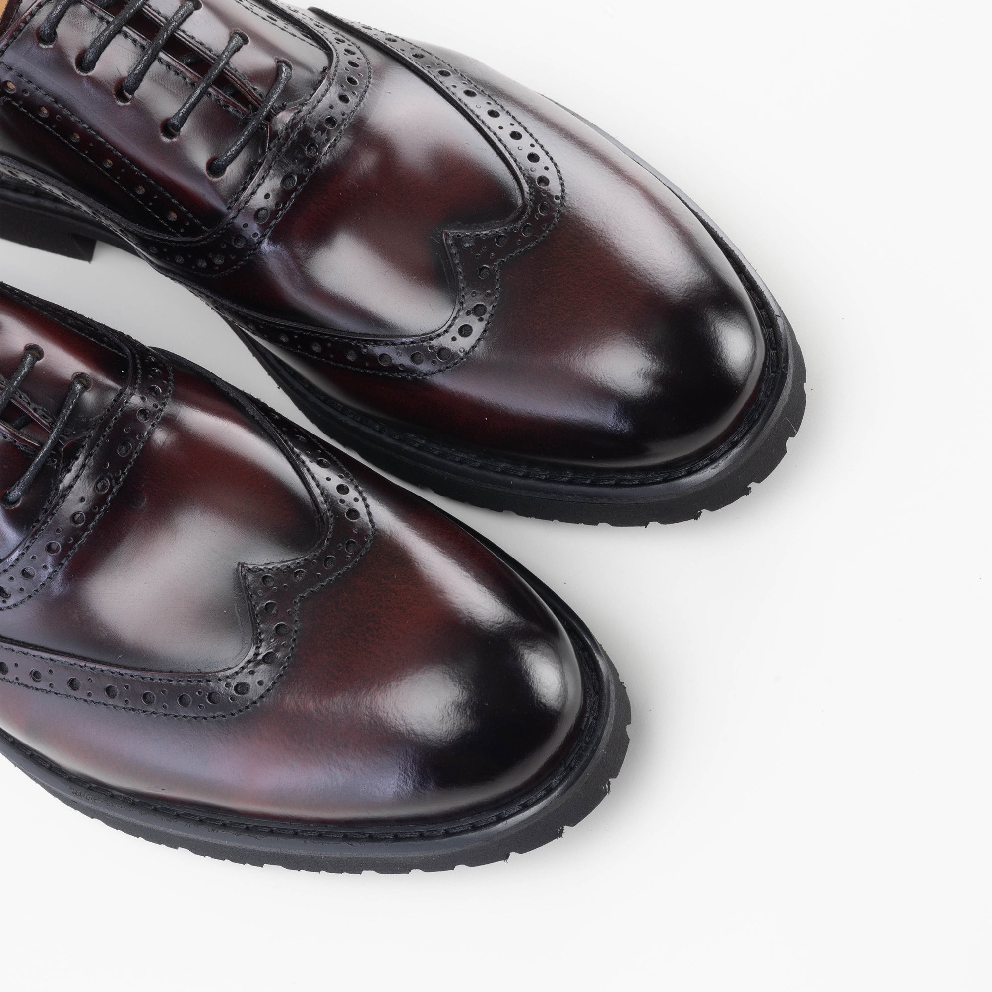 Volzak 5166 chaussure en cuir demasquable bordeaux