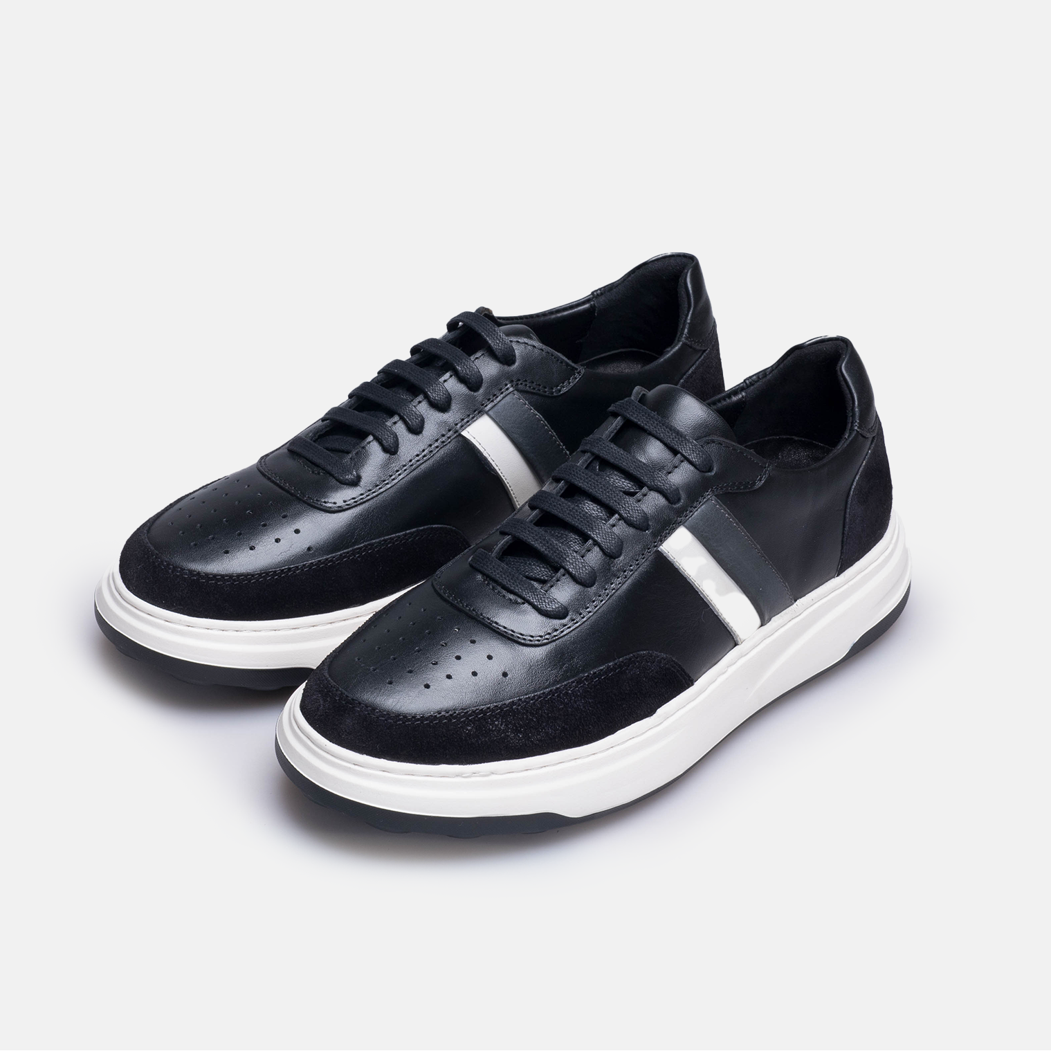 Volzak 7000 basket en cuir Noir