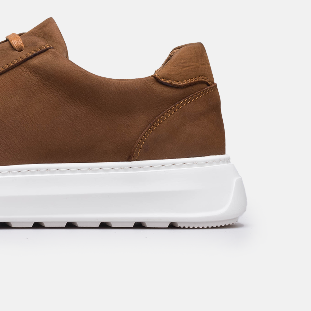 Volzak 6041 Basket en nubuck Camel