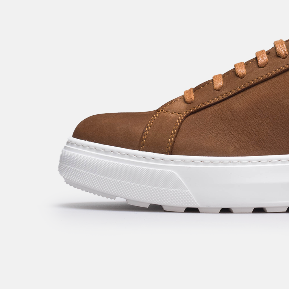 Volzak 6041 Basket en nubuck Camel