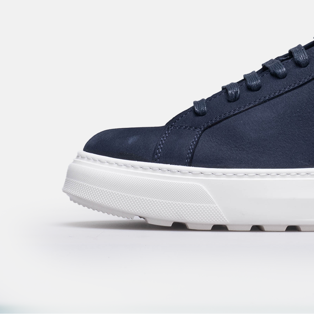 Volzak 6041 Basket en nubuck Bleu