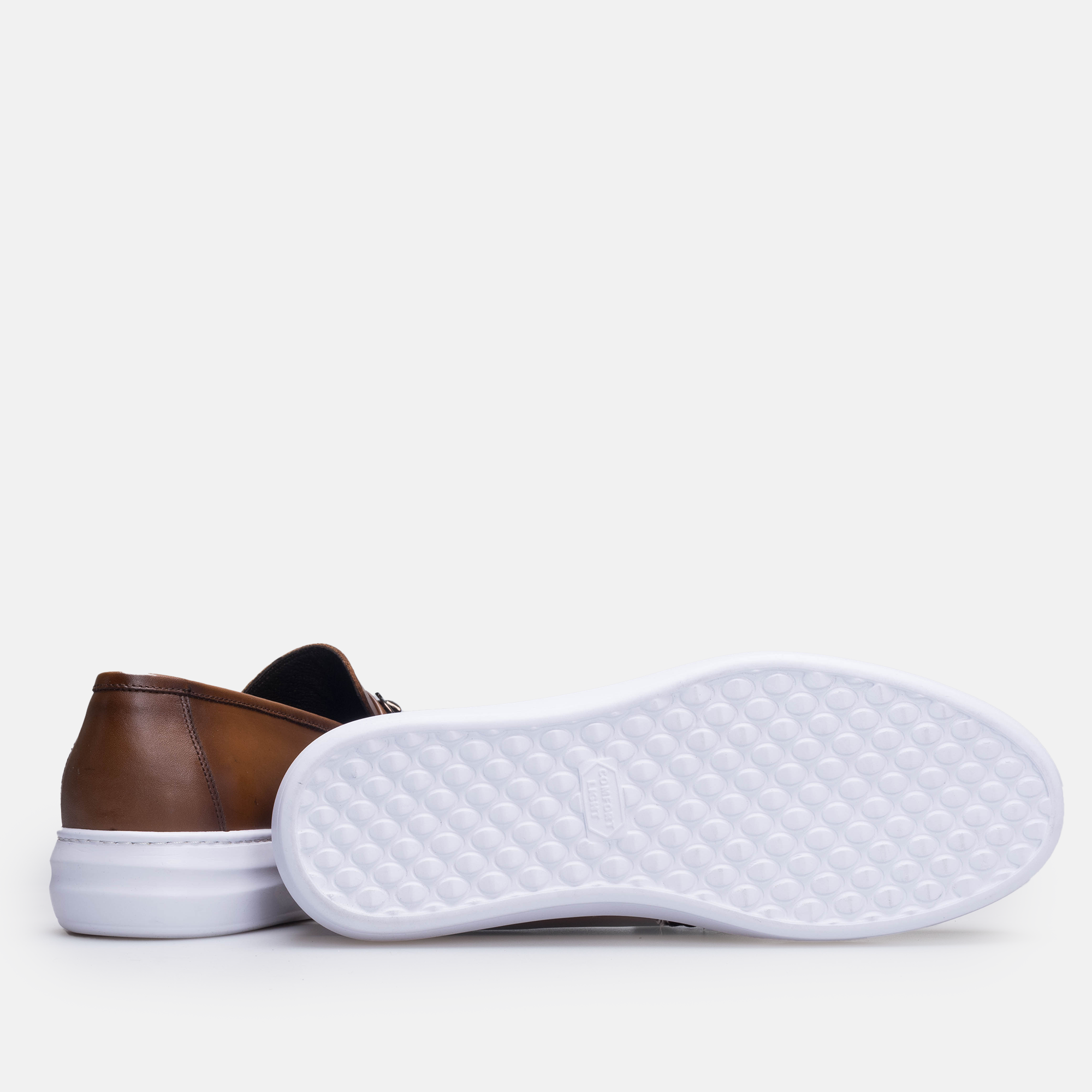 Volzak 5416 Vintage Brown Leather Sneakers