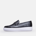 Volzak 5416 basket en cuir Noir