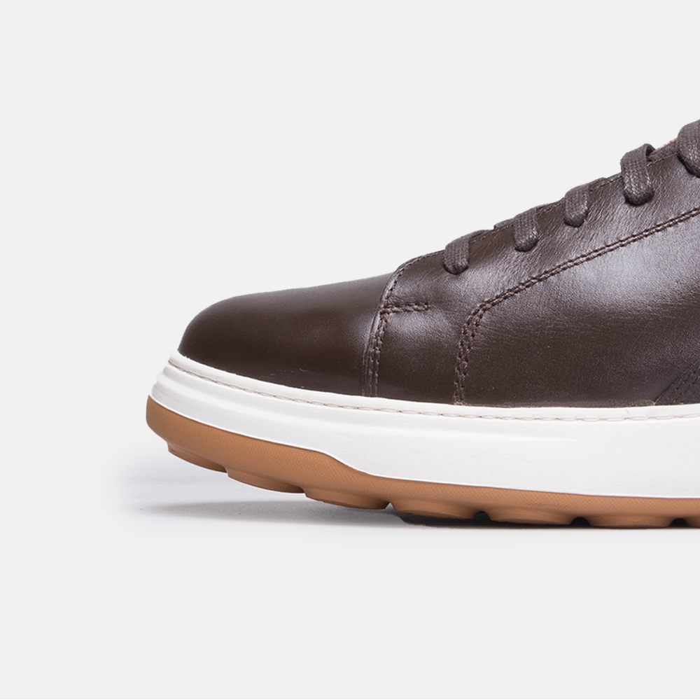 Volzak 6092 basket en cuir Marron