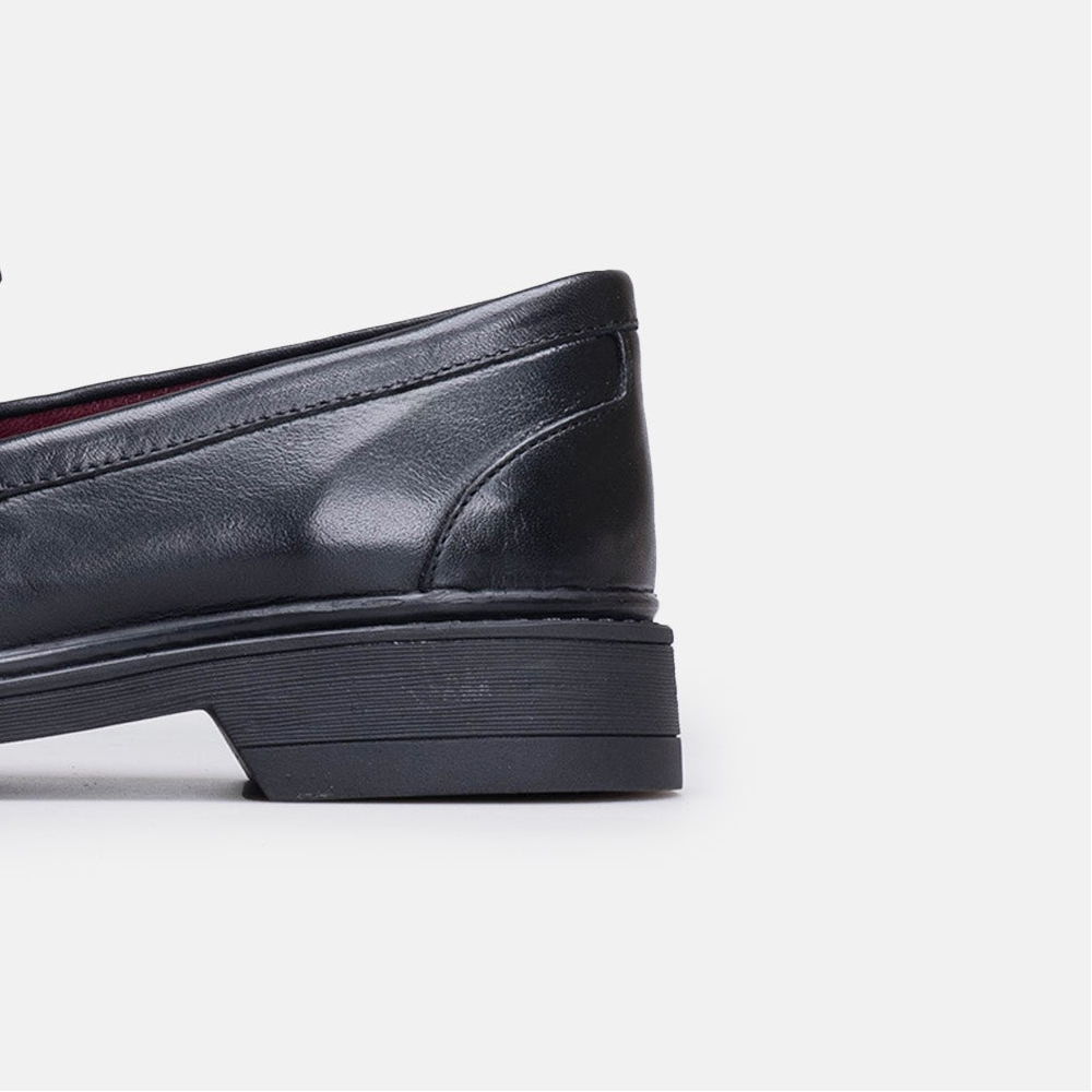 Volzak 6035 Black Leather Shoe