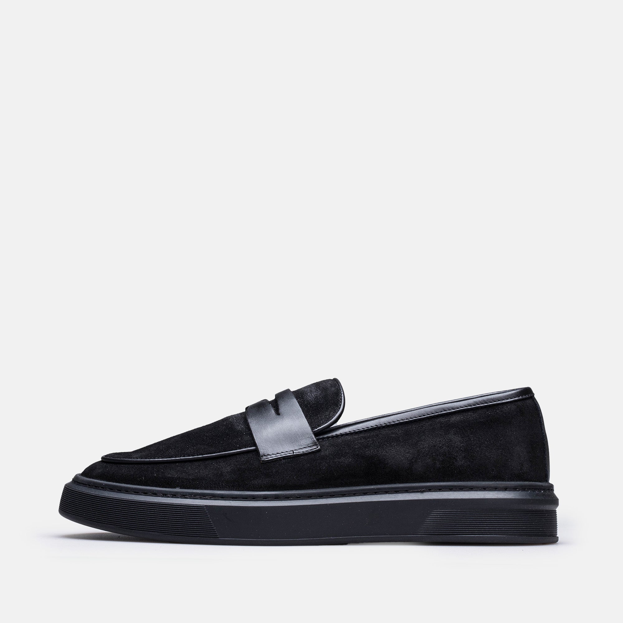 Volzak 2149 basket en daim Noir