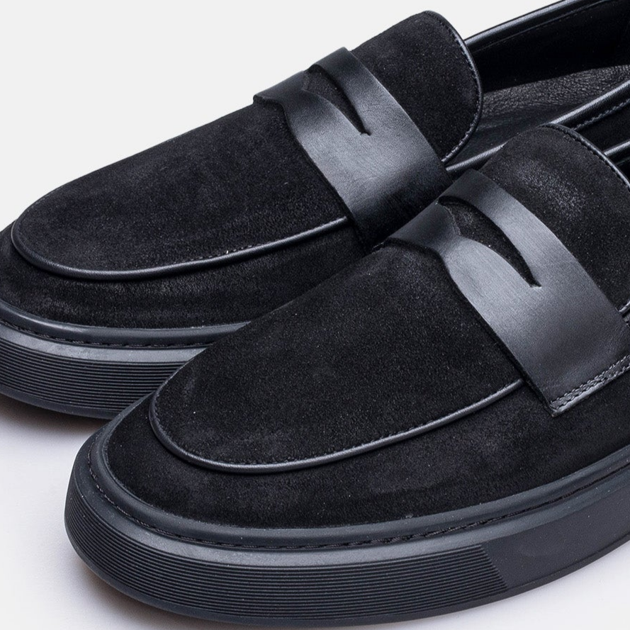 Volzak 2149 suede sneaker Black