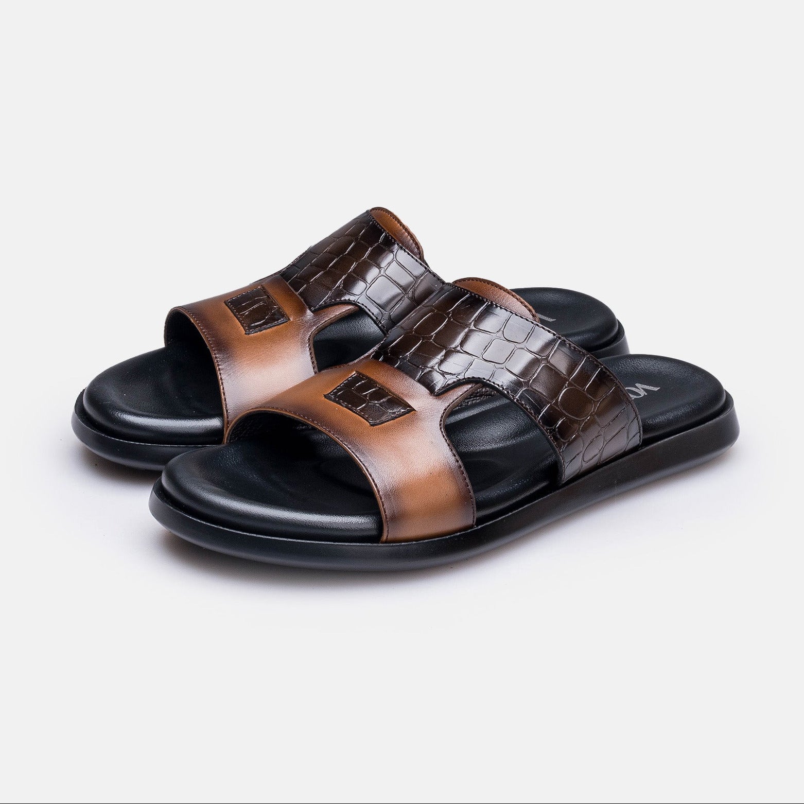 Volzak 5413 Sandale en cuir Marron