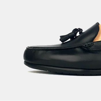 Volzak 5090 Mocassin en cuir Noir