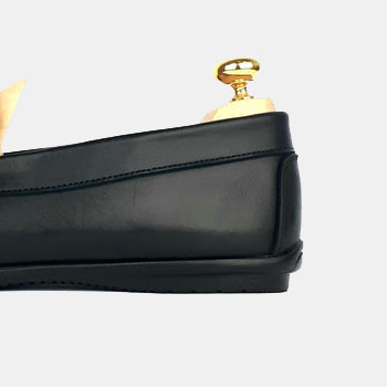 Volzak 5090 Mocassin en cuir Noir