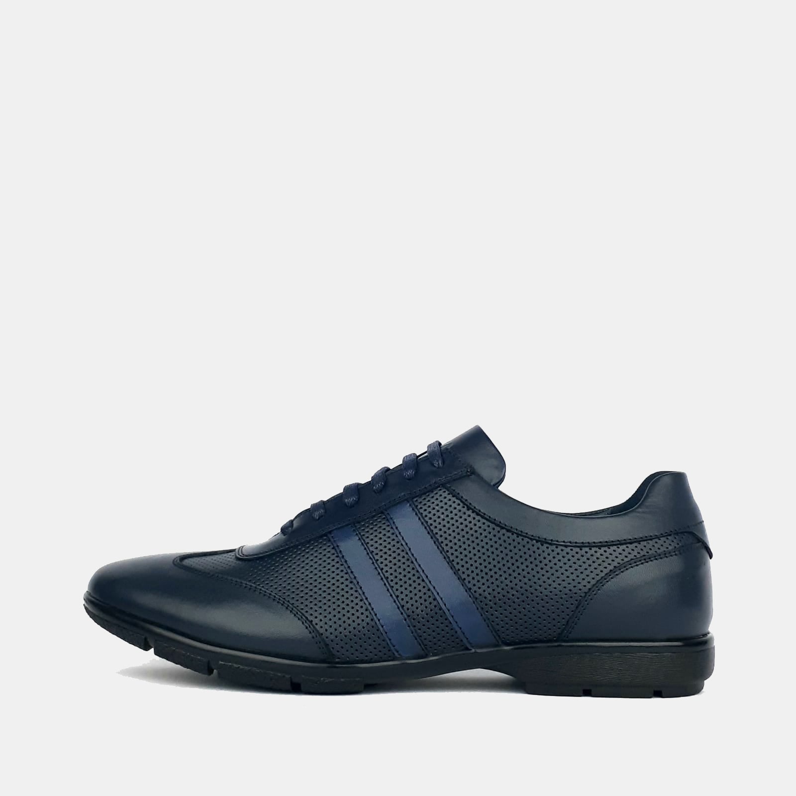 Volzak 6042 Chaussure en cuir Bleu