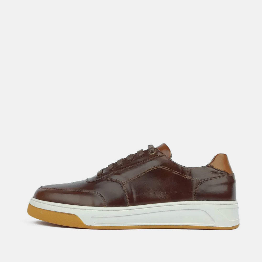 Volzak 6034 Basket en cuir Marron