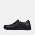 4067 Chaussure en cuir Noir