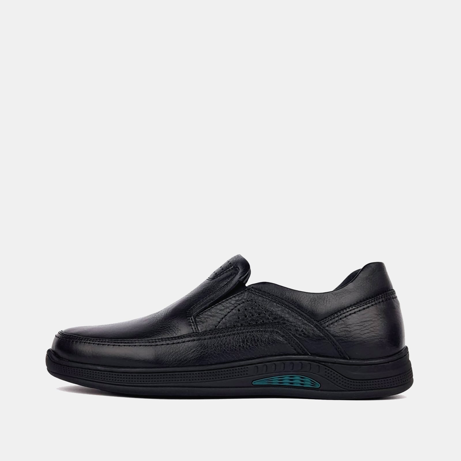 4067 Chaussure en cuir Noir