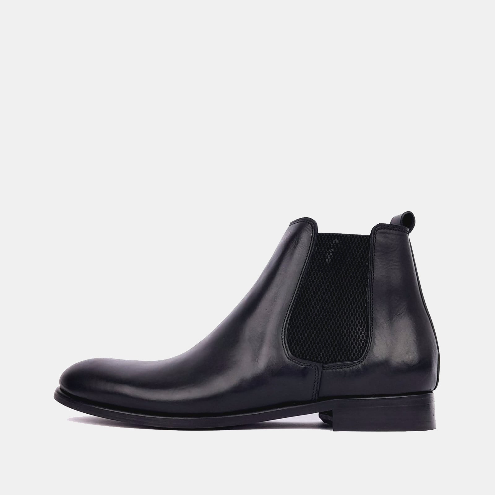 Volzak 5103 Bottine en cuir Noir