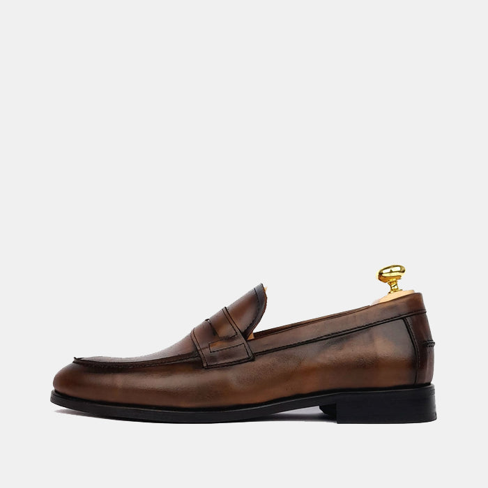 Volzak 5205 Vintage Brown Leather Shoe