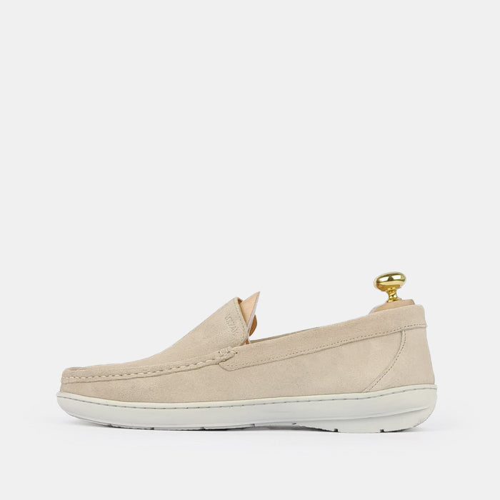 Volzak 03 Mocassin en daim beige