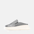 Volzak 02 s Silver Leather Mule