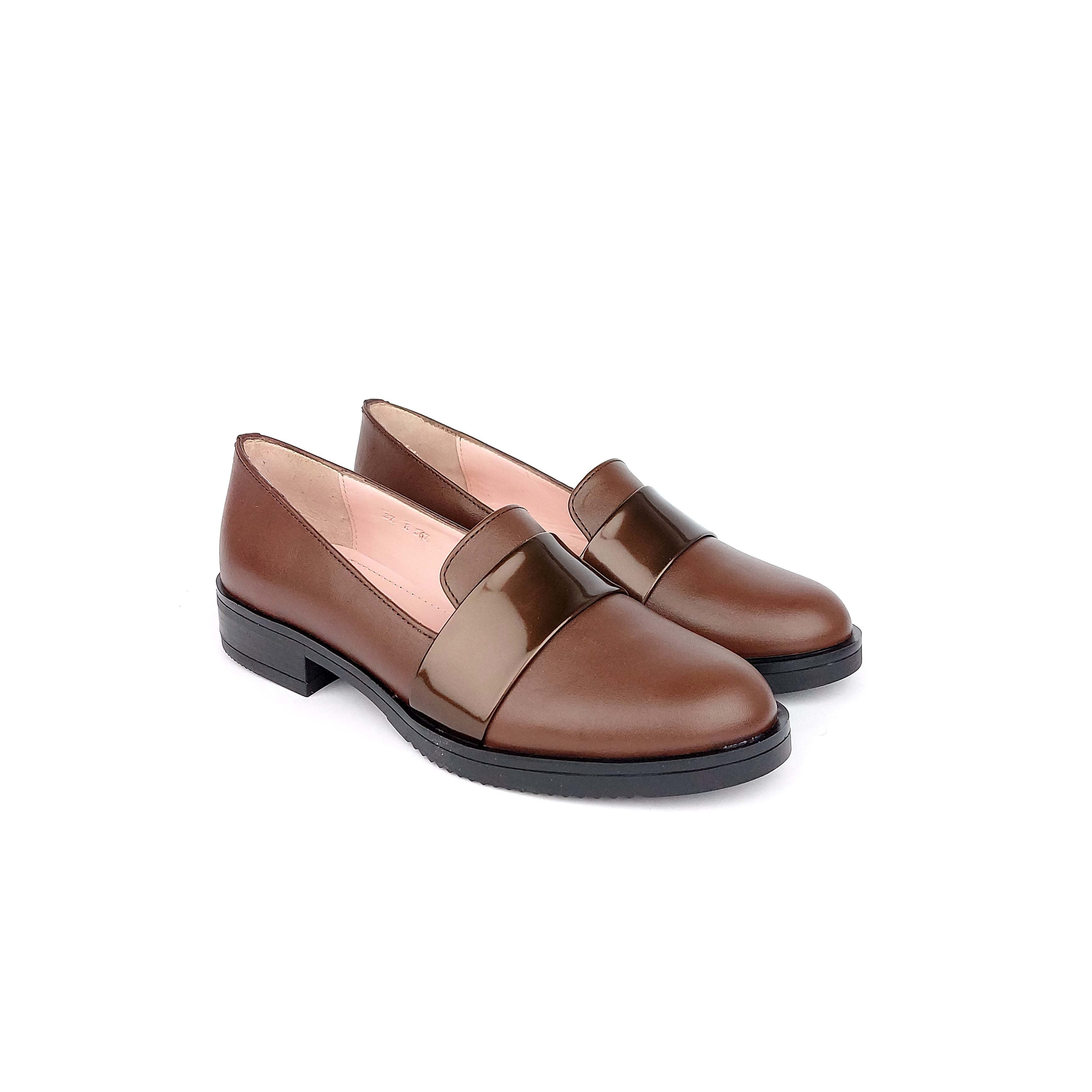 Volzak 567 Chaussure en cuir marron