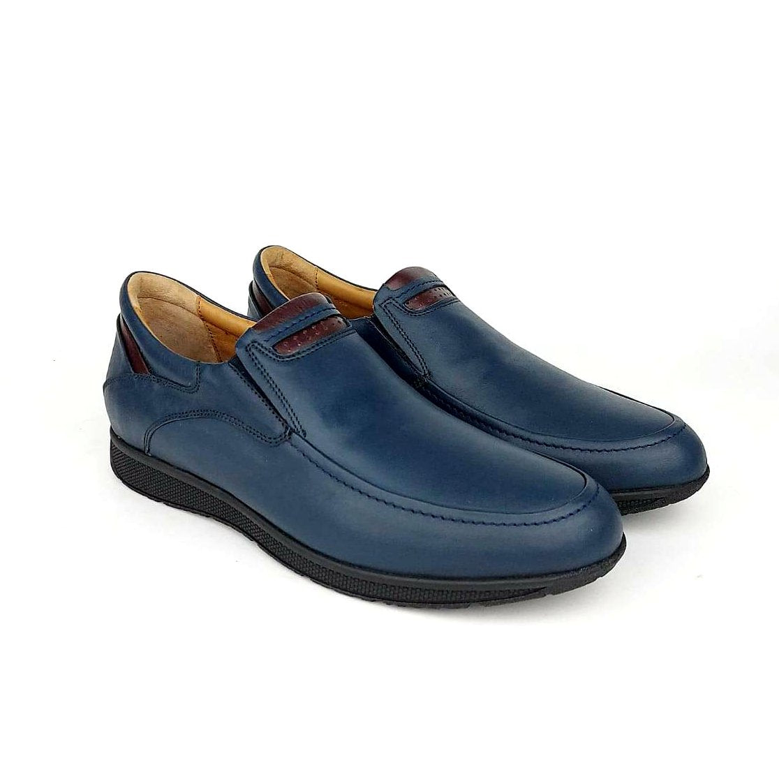 Volzak 726 chaussure en cuir bleu