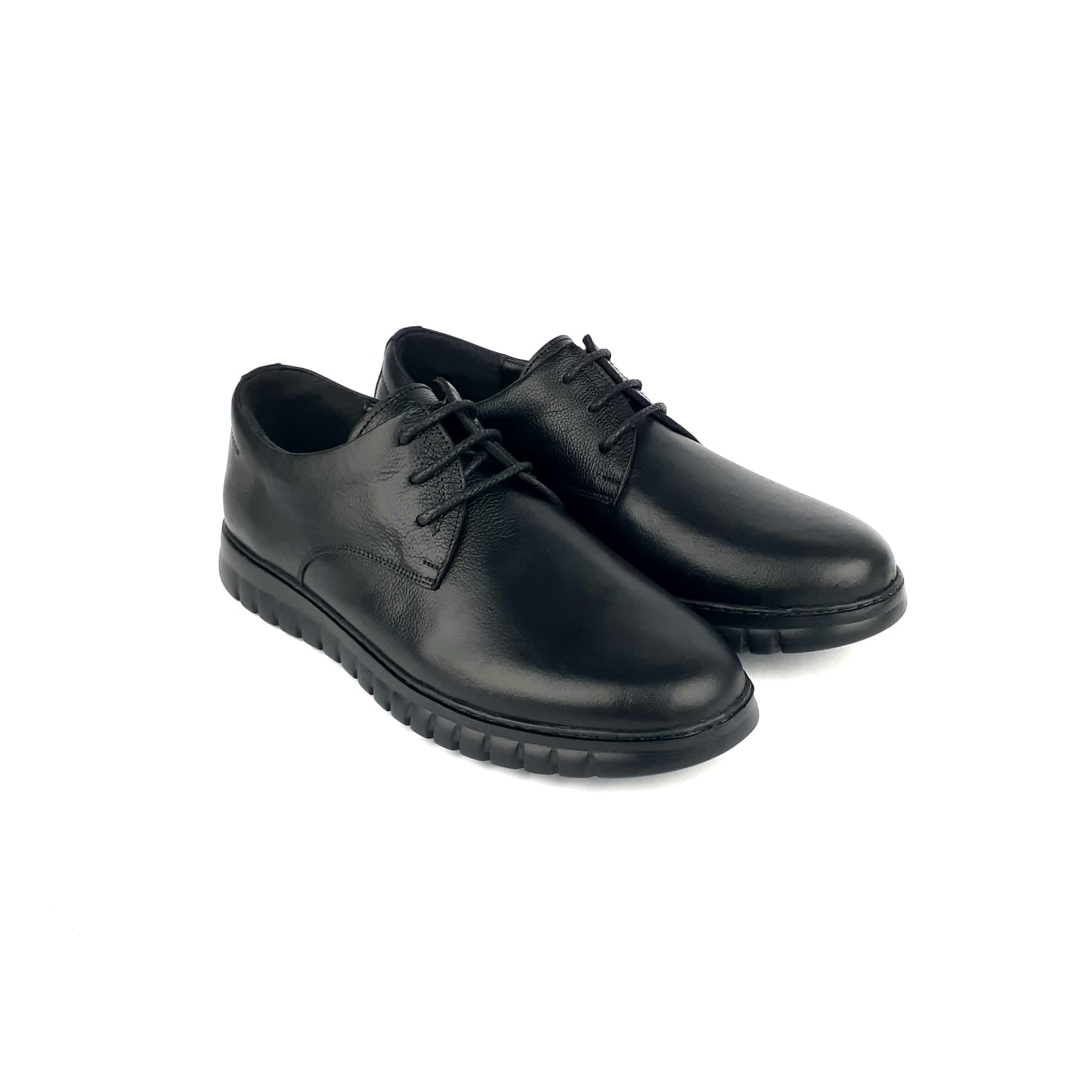 Volzak 6086 Chaussure en cuir Noir