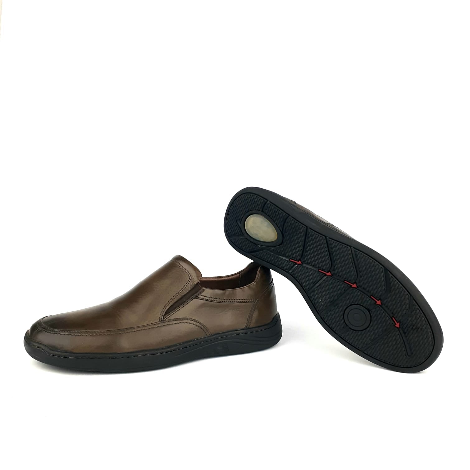 Volzak 3031 Chaussure en cuir Marron