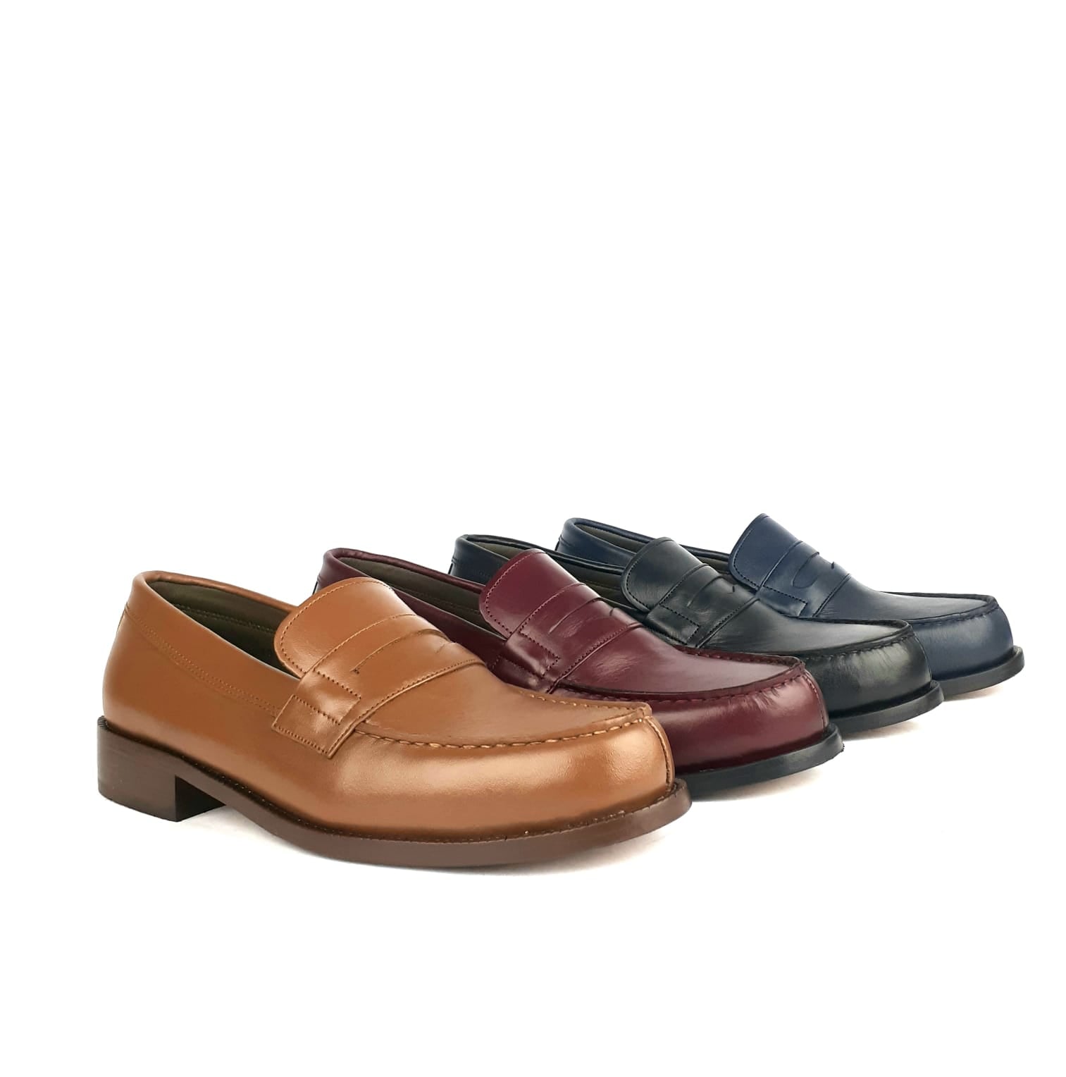 Volzak 578 Chaussure en cuir Bordeaux