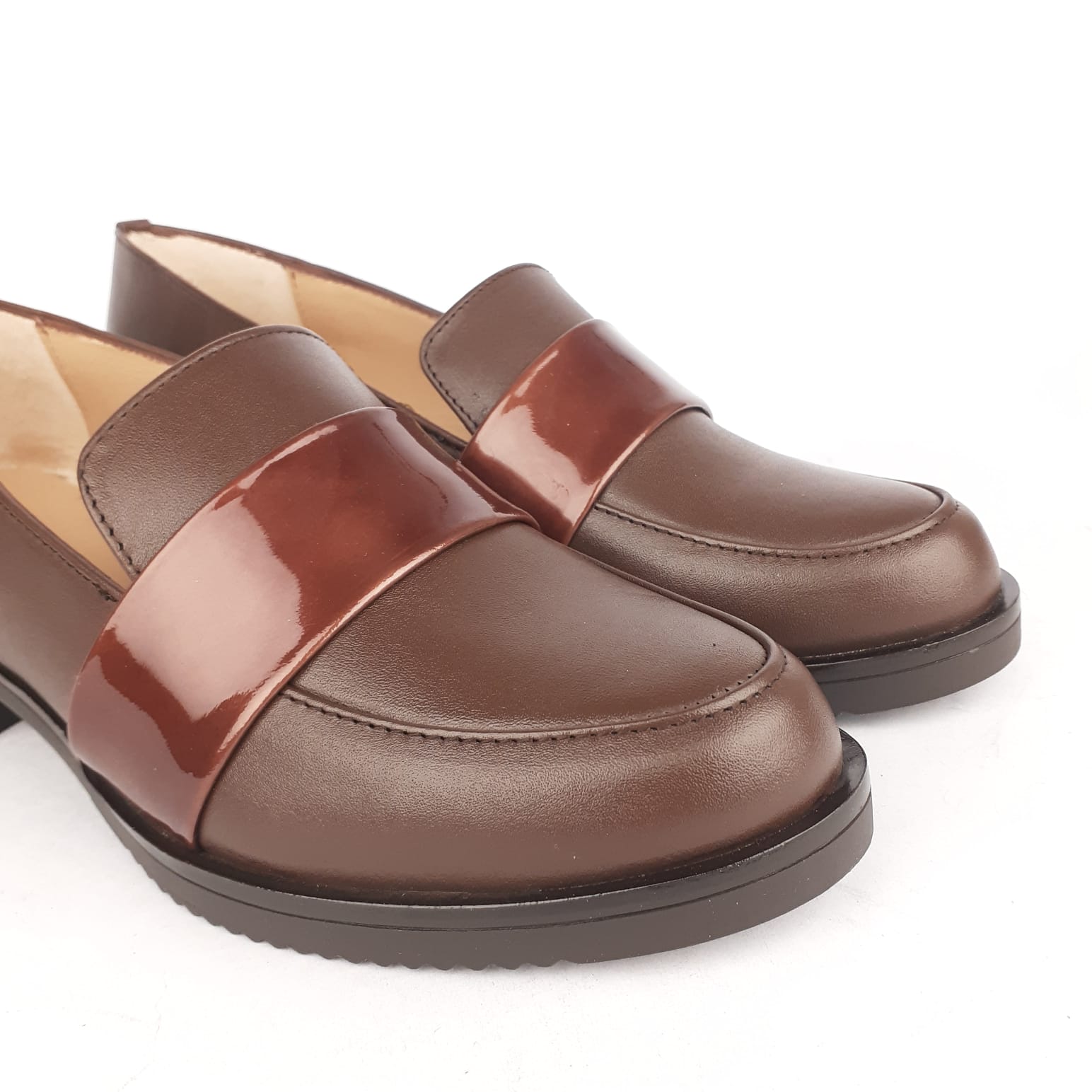 Volzak 1075 Chaussure en cuir marron