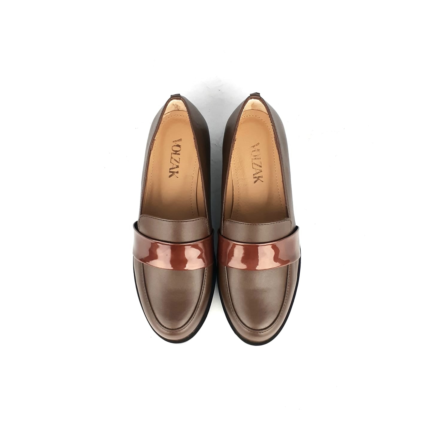 Volzak 1075 Chaussure en cuir marron
