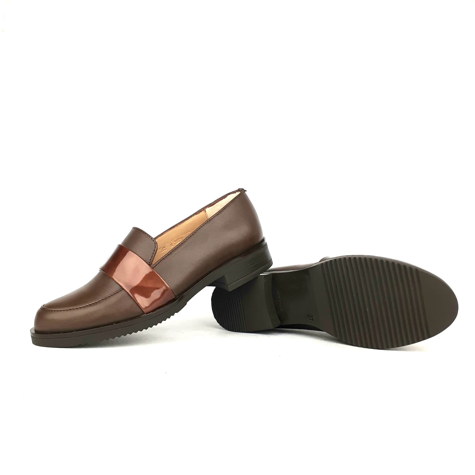 Volzak 1075 Chaussure en cuir marron