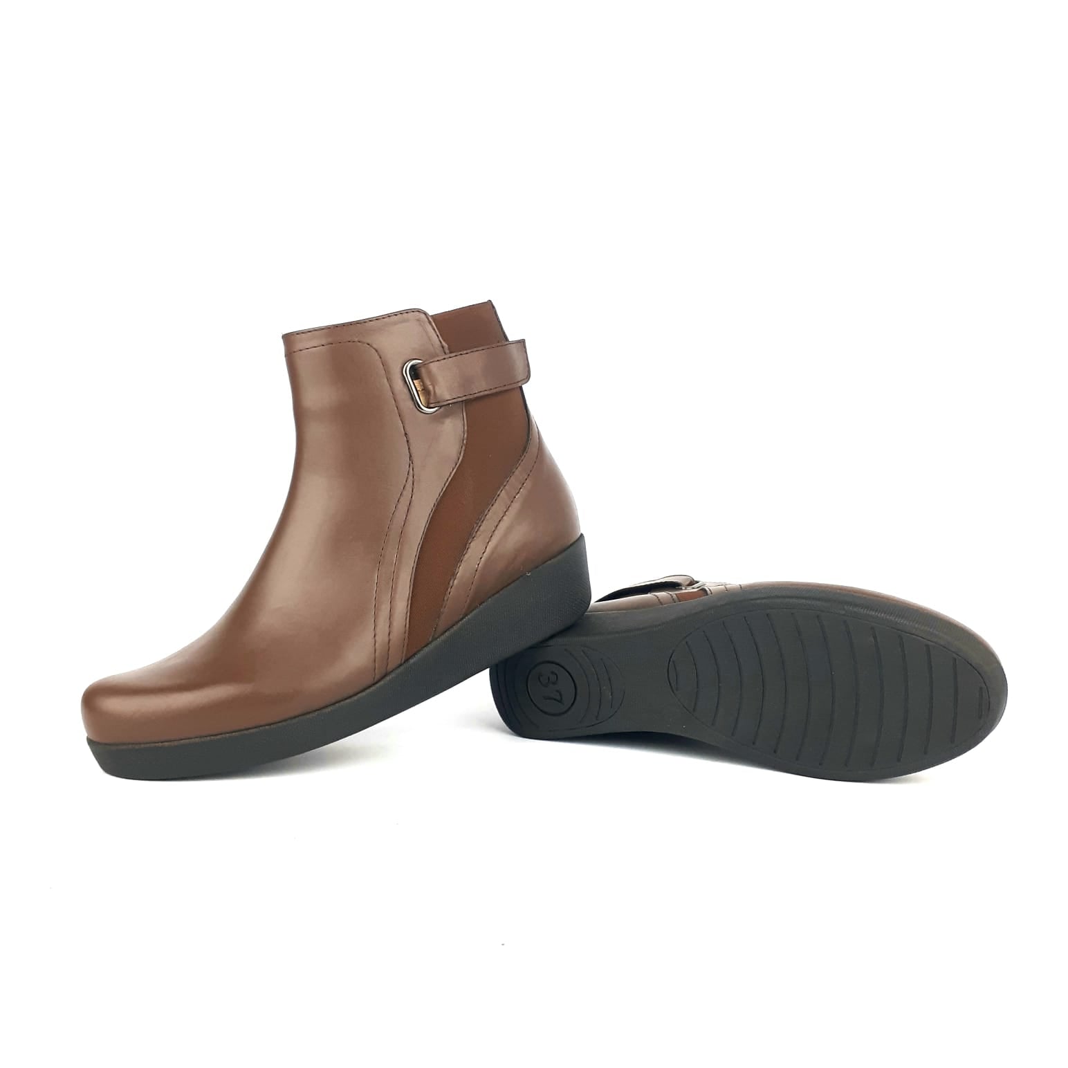 Volzak 1036 Bottine en cuir Marron