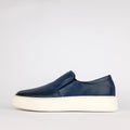 Volzak 6035 Basket en cuir Bleu ciel