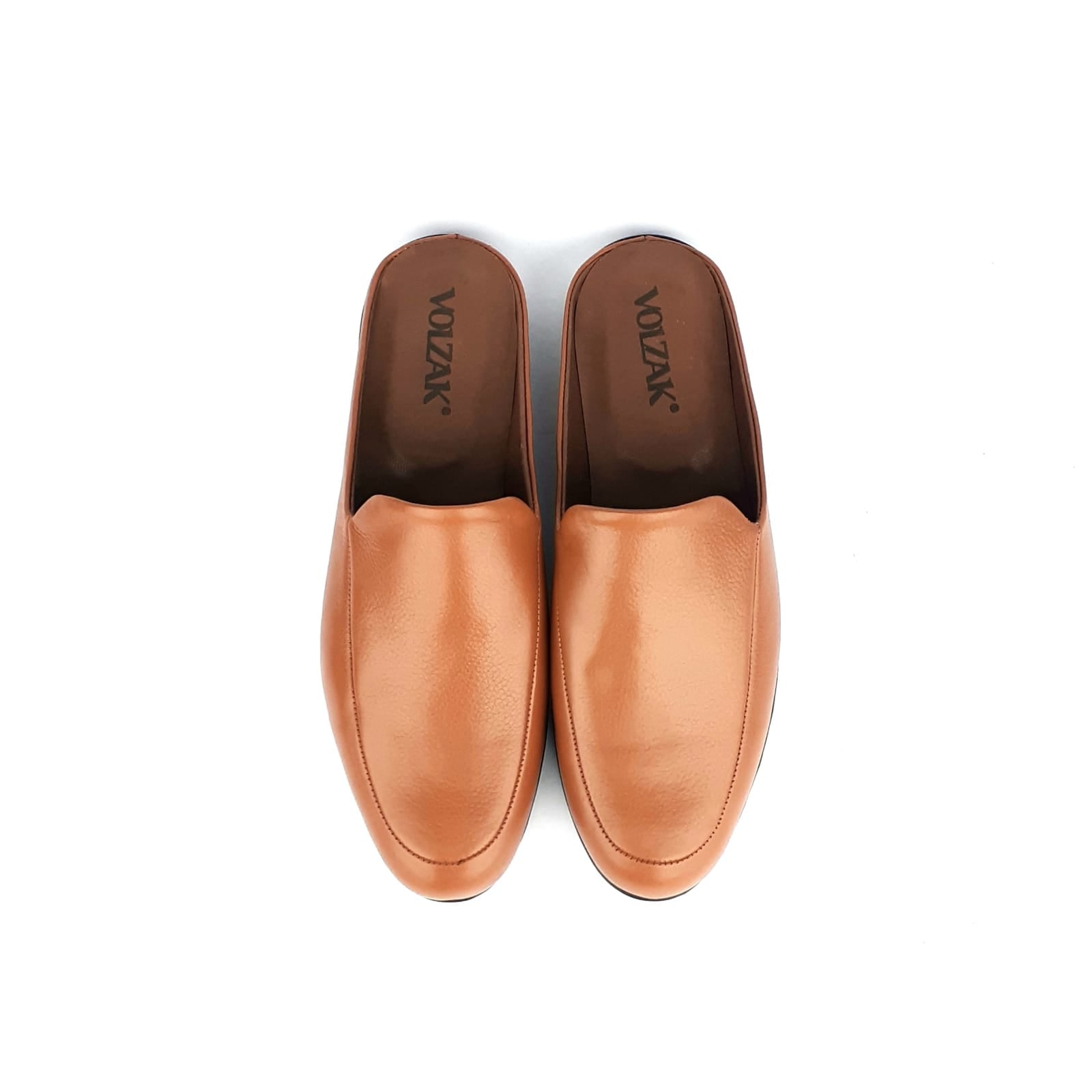 5083 Mule en cuir Cajou