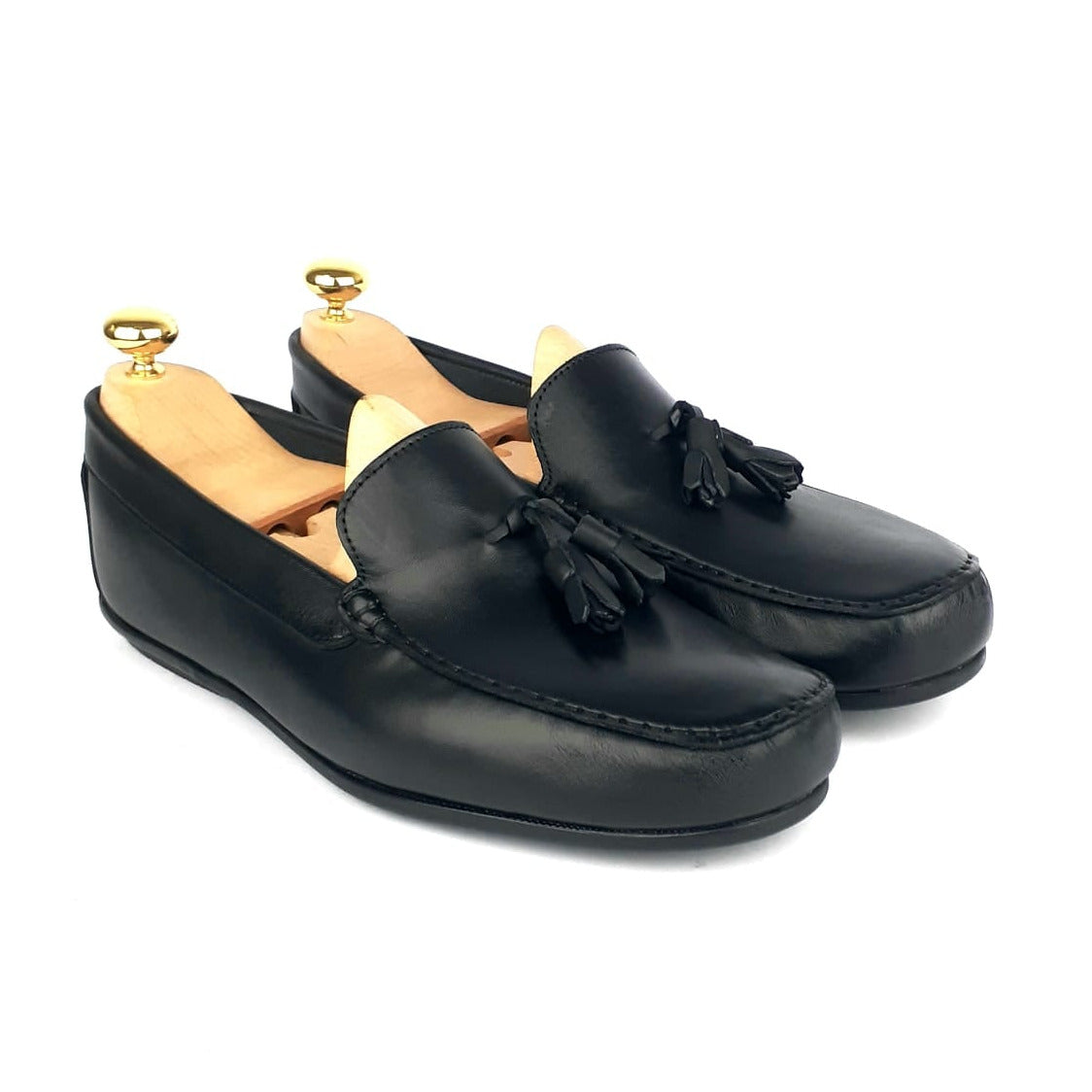 Volzak 5090 Mocassin en cuir Noir