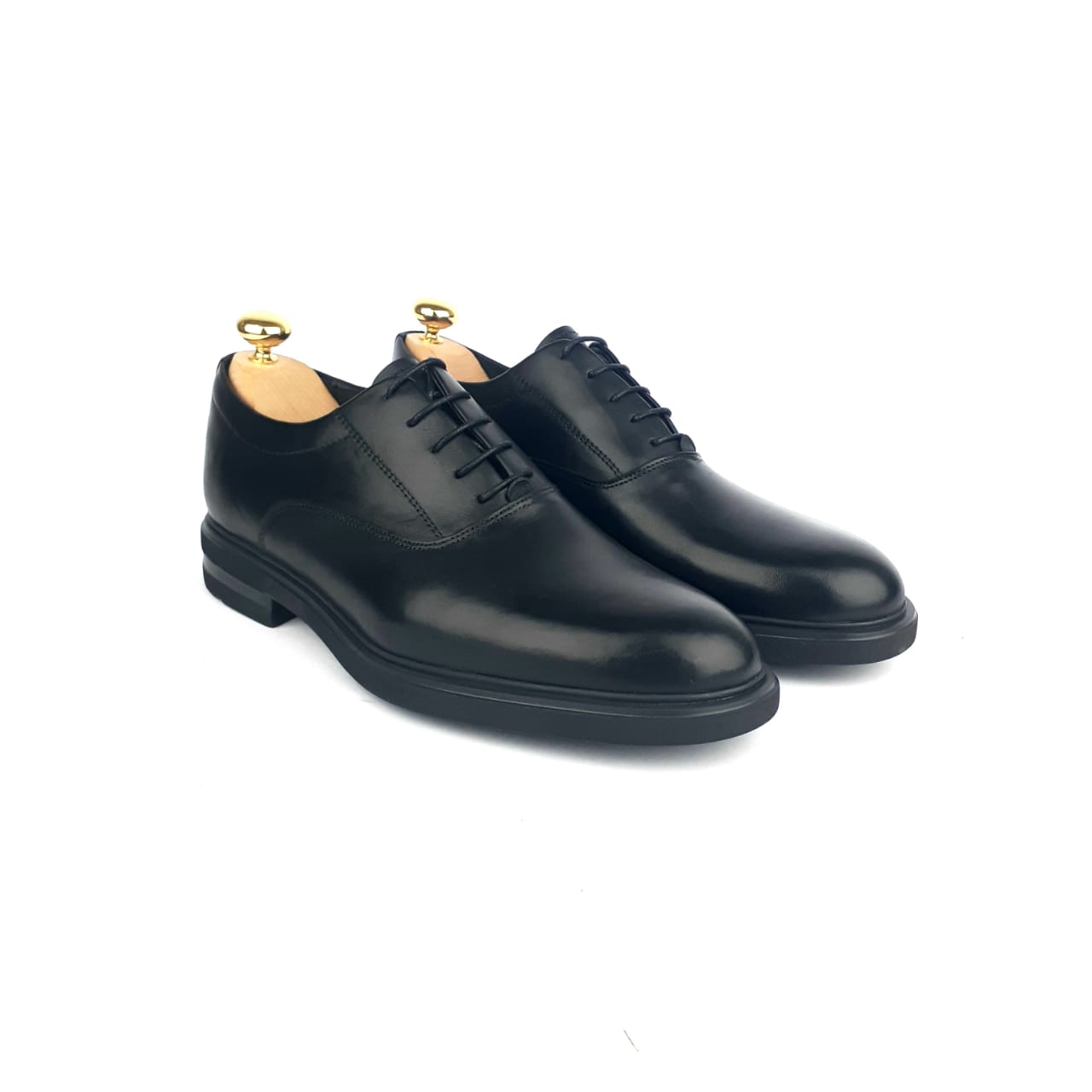 910 Chaussure en cuir Noir