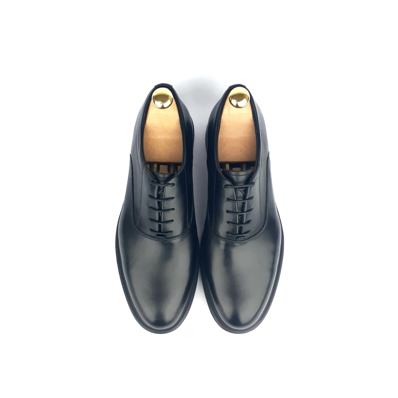 910 Chaussure en cuir Noir