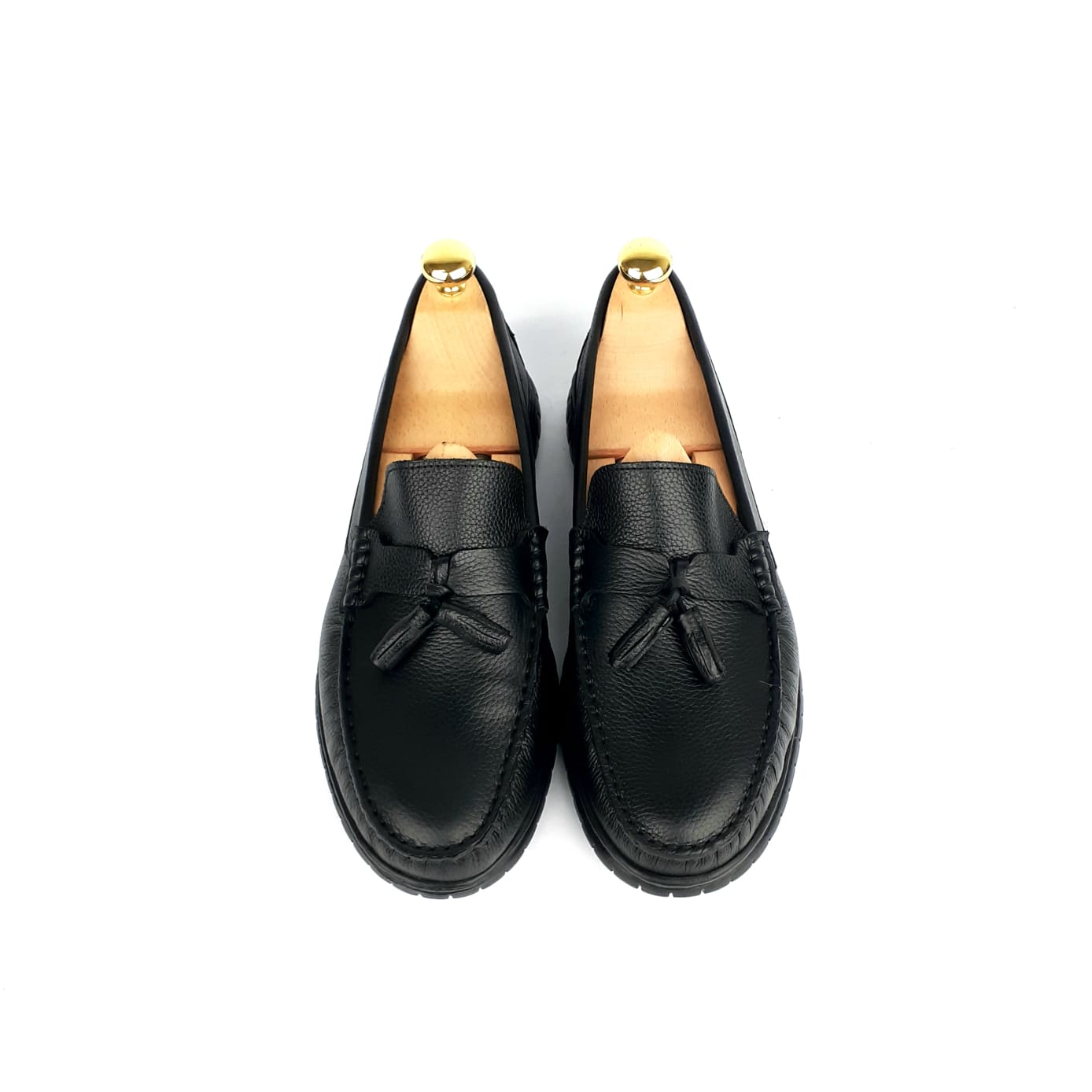 Volzak 107 Mocassin en cuir Noir