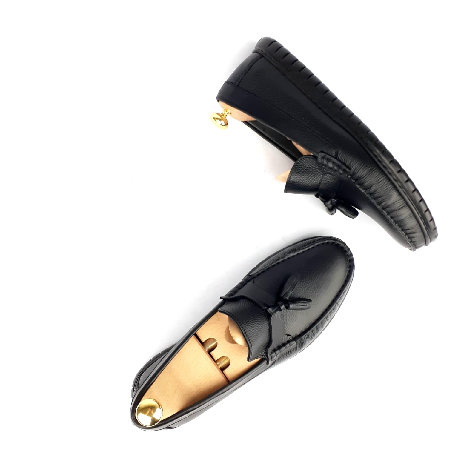 Volzak 107 Mocassin en cuir Noir