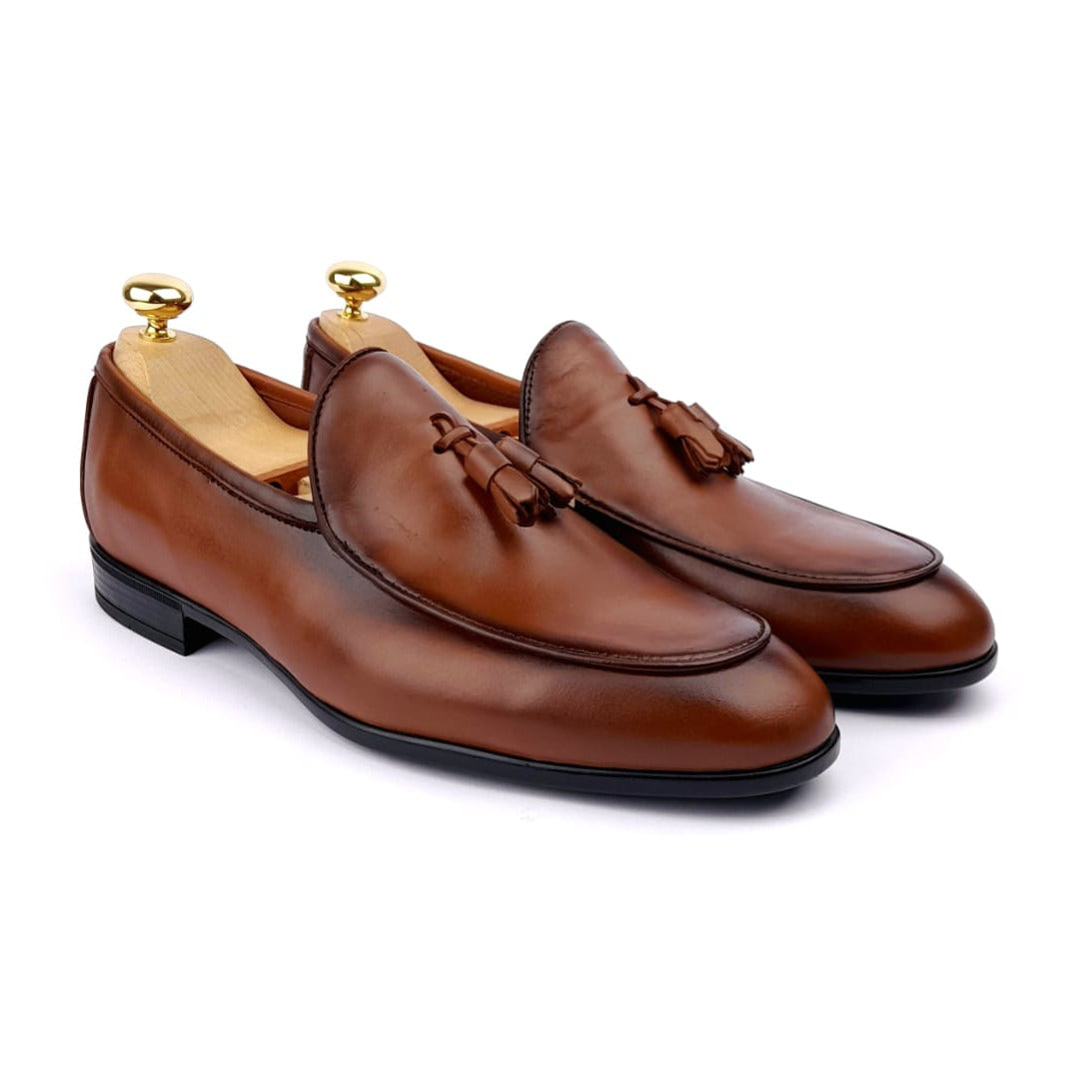 Volzak 5053 Mocassin en cuir Camel