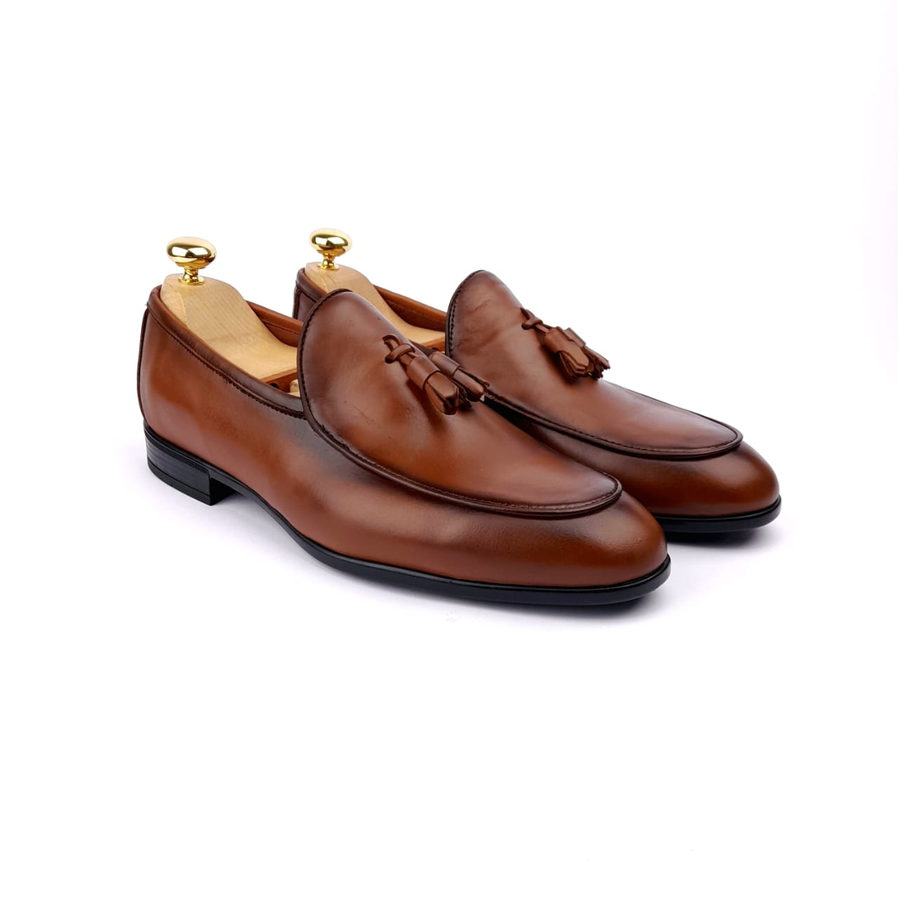 Volzak 5053 Camel Leather Moccasin
