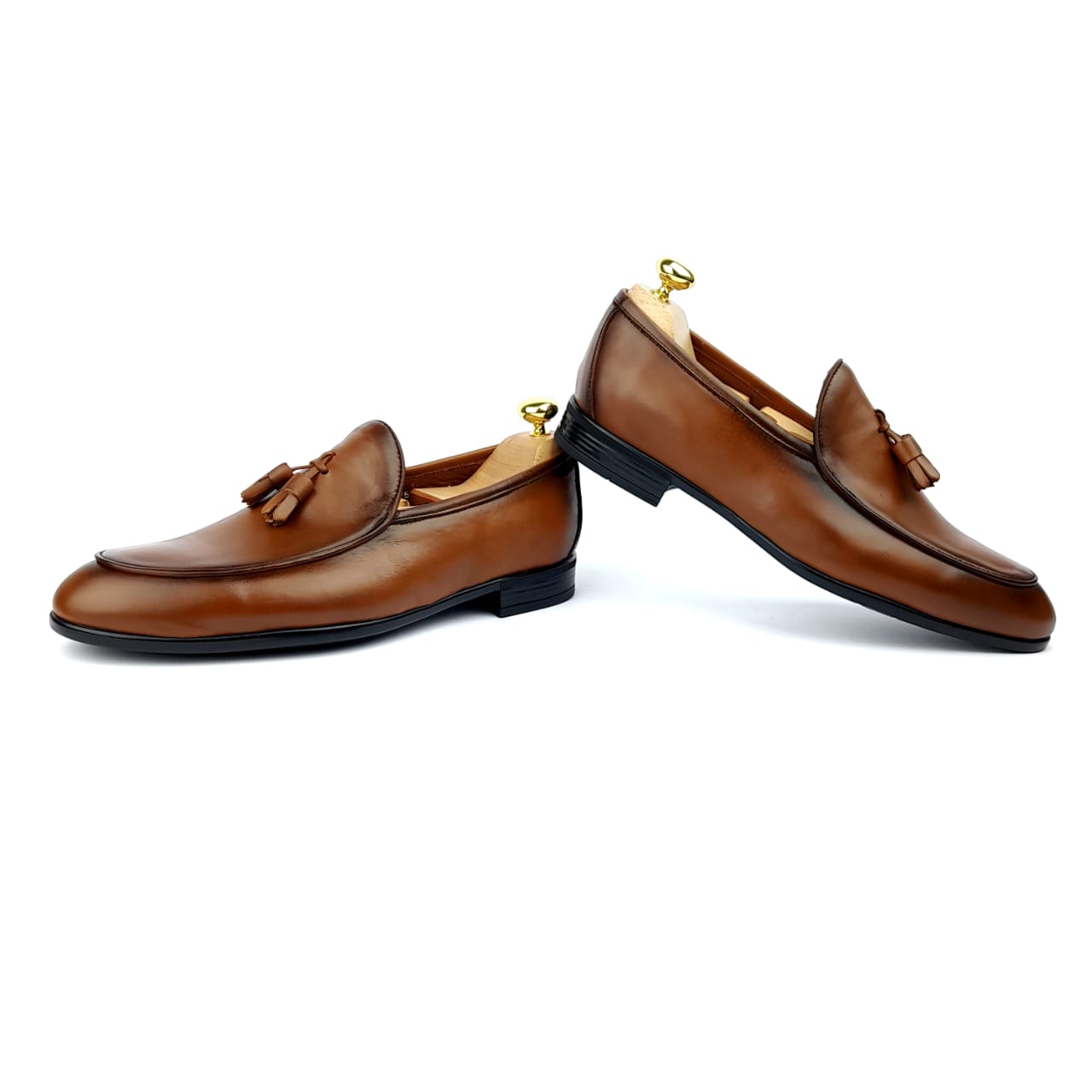Volzak 5053 Camel Leather Moccasin